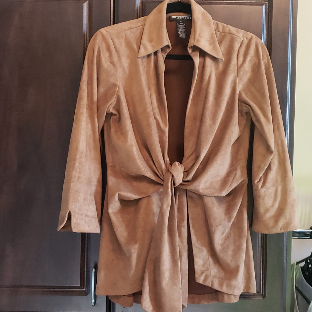 Utrasuede Wrap Jacket